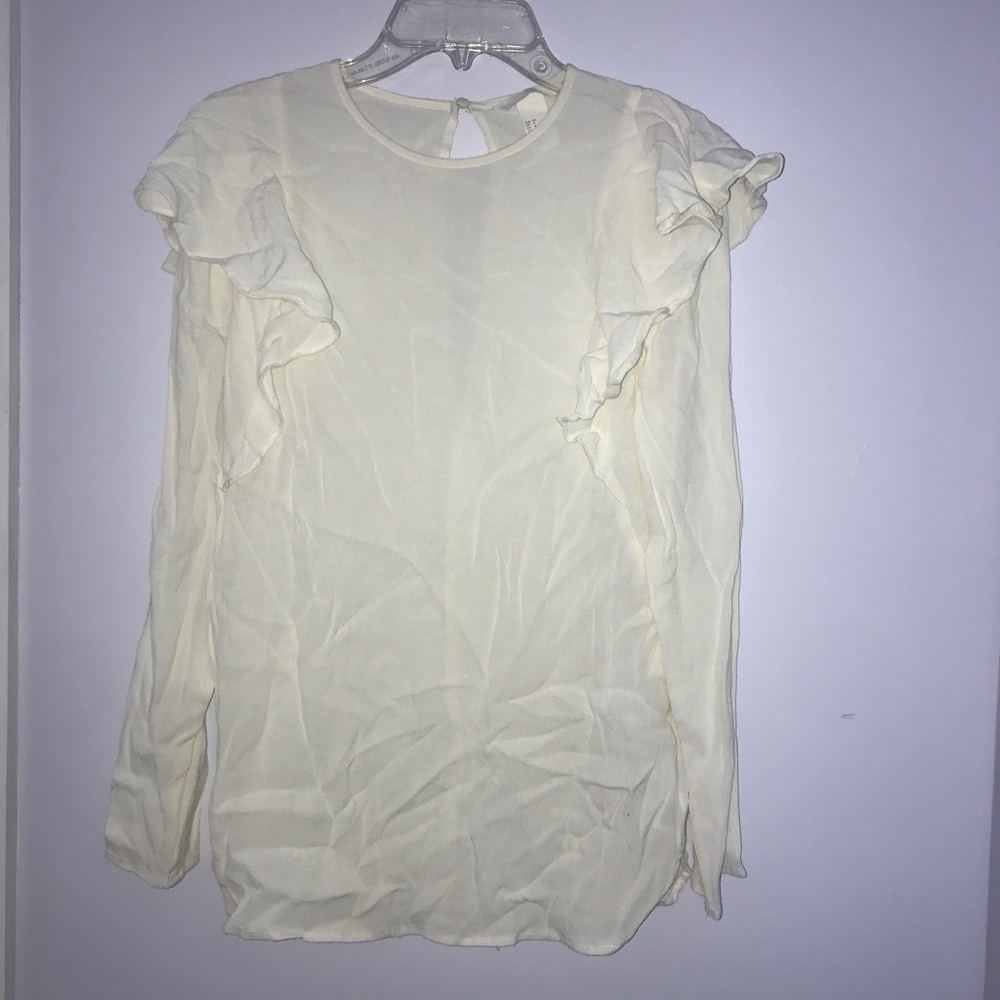 H&M white blouse